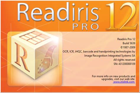 Free download of Foldable Readiris Business 17.2